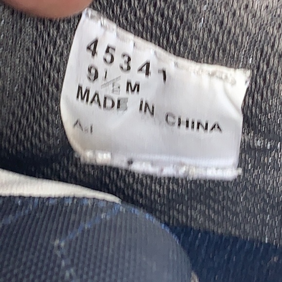 Foot joy white & blue lace up golf shoes sz 9 1/2 - Picture 10 of 10